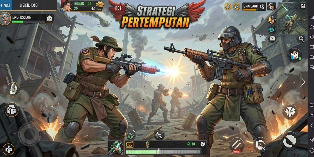 Tampilan gameplay DY01 yang seru dan strategis.