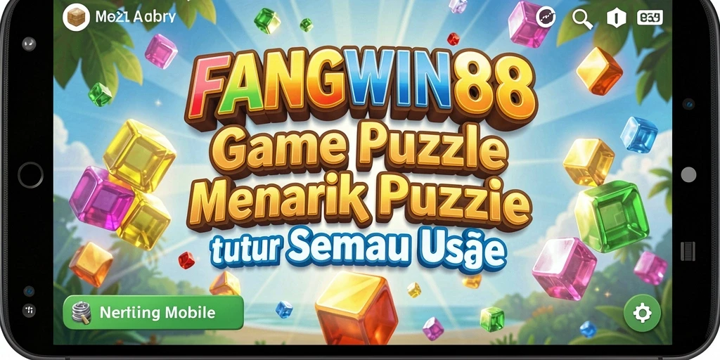 Screenshot gameplay FANGWIN88 menampilkan tantangan puzzle seru.