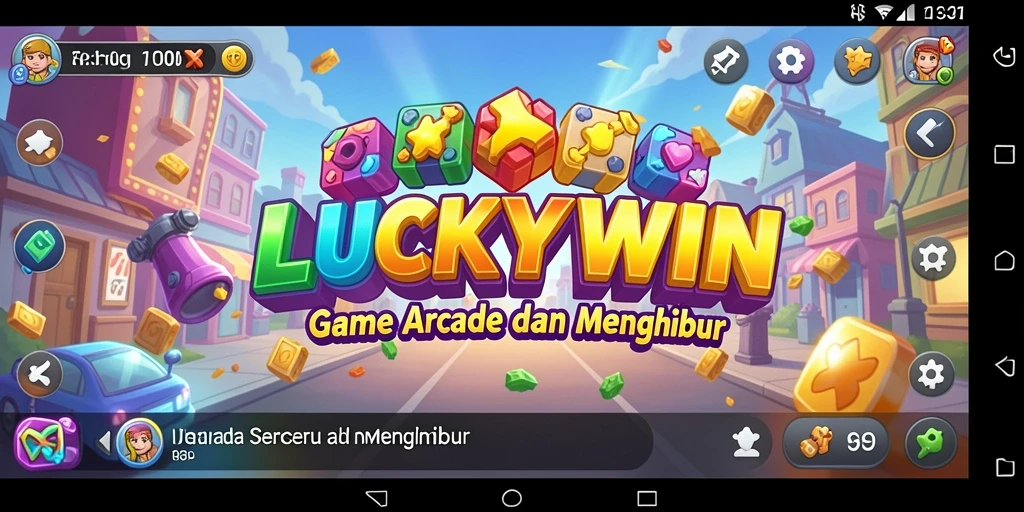 Tampilan gameplay seru dalam LUCKYWIN dengan grafis menawan.