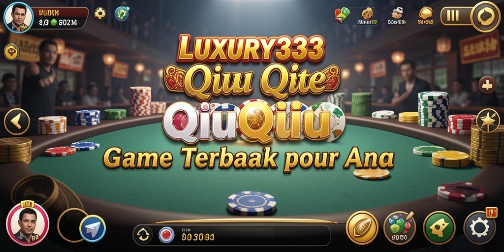 Screenshot utama gameplay QiuQiu LUXURY333 yang seru dan interaktif.