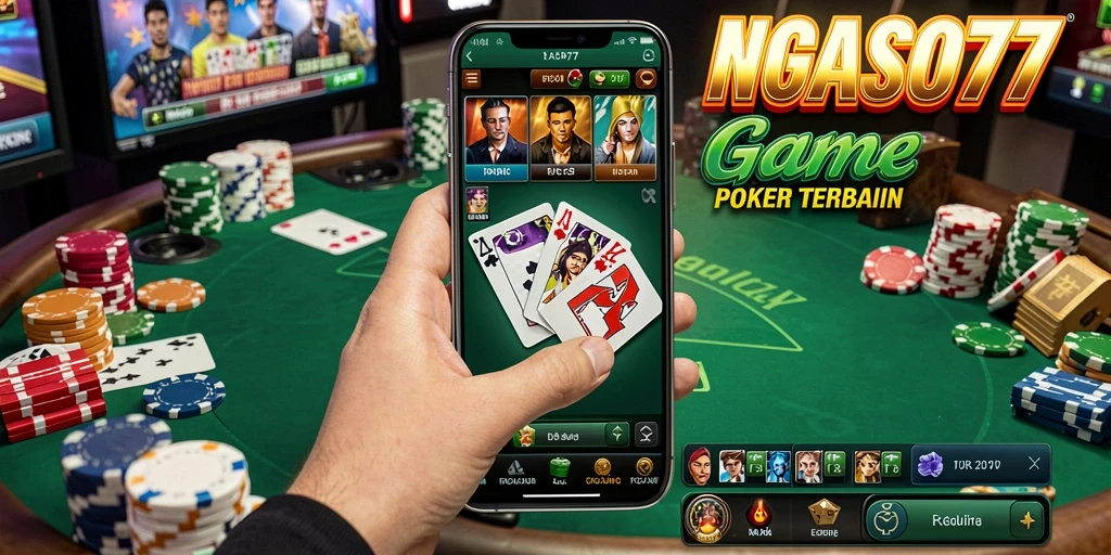 Tampilan seru permainan poker di NGASO77