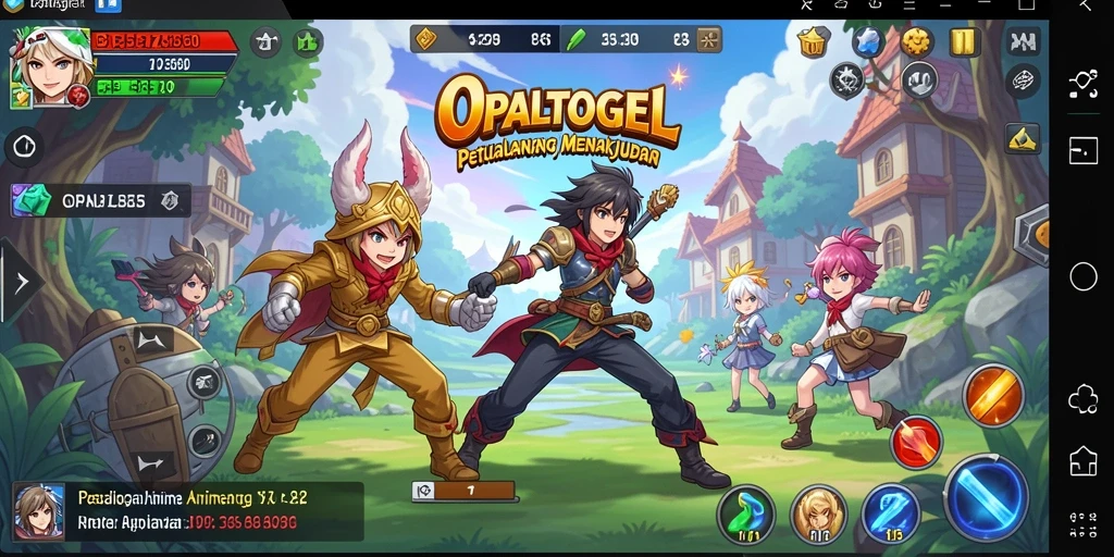 Tampilan gameplay OPALTOGEL yang seru dan penuh warna.