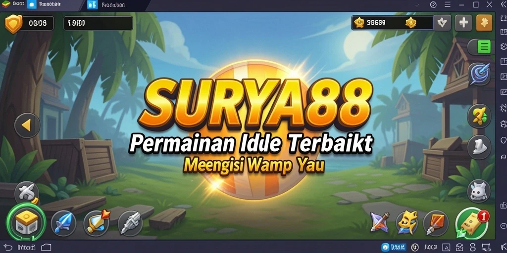 Screenshot dari gameplay SURYA88 yang menunjukkan aksi Idle yang seru.