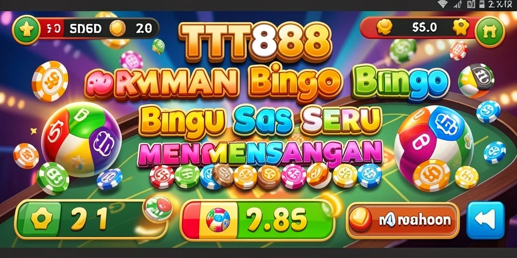 Gameplay intens dan menyenangkan dalam TTT888 Bingo.