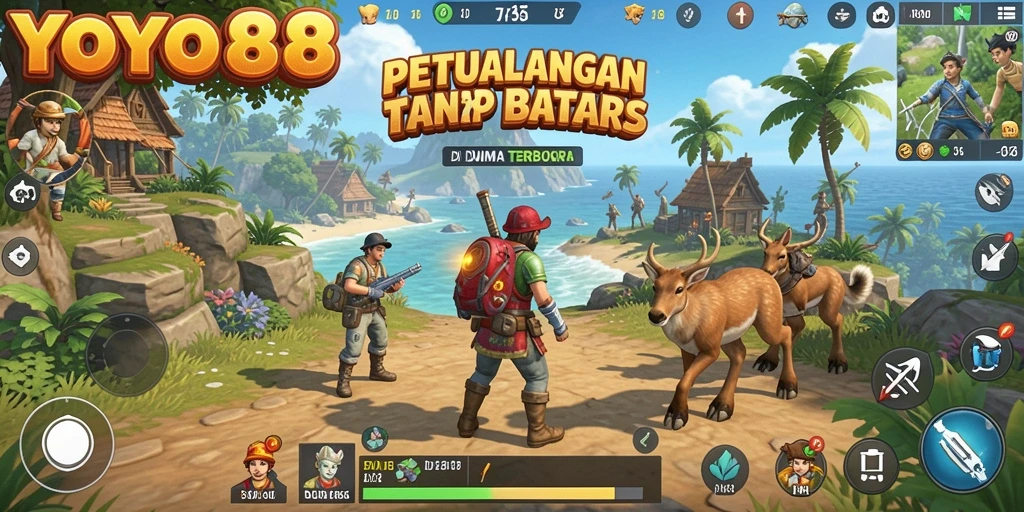 Tampilan gameplay YOYO88 yang menakjubkan dan mendalam.
