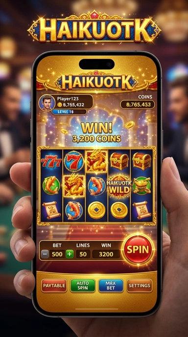 Tampilan antarmuka aplikasi haikuotk yang user-friendly.